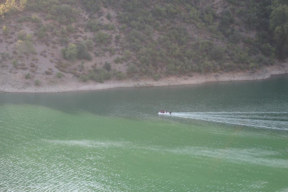 Adana'da helikopterin düştüğü yer havadan görüntülendi