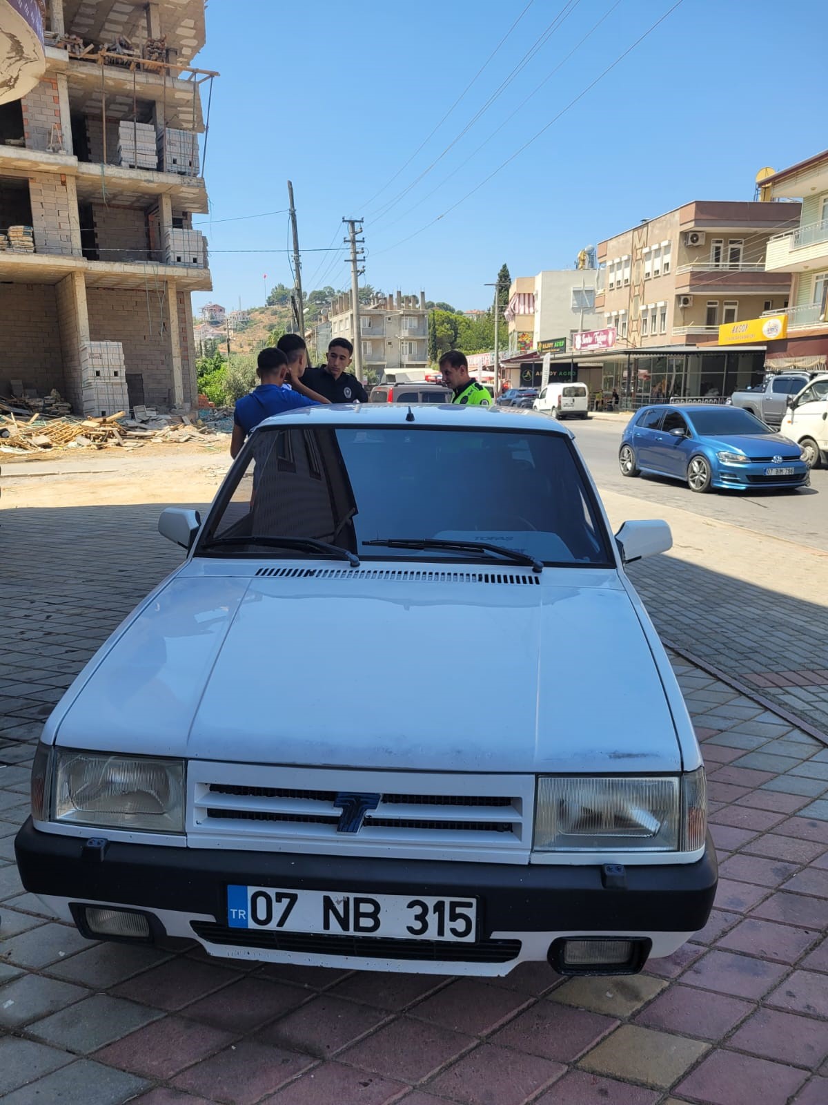 Gazipaşa'da otomobil ile motosiklet çarpıştı: 1 yaralı