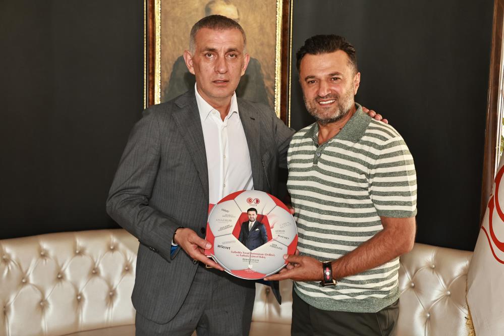 TFF Başkanı Osmanoğlu Sivasspor'u ziyaret etti