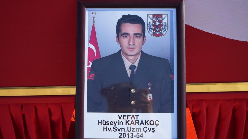 Suriye'de hayatını kaybeden Uzman Çavuş Hüseyin Karakoç’a şehitlik unvanı verildi