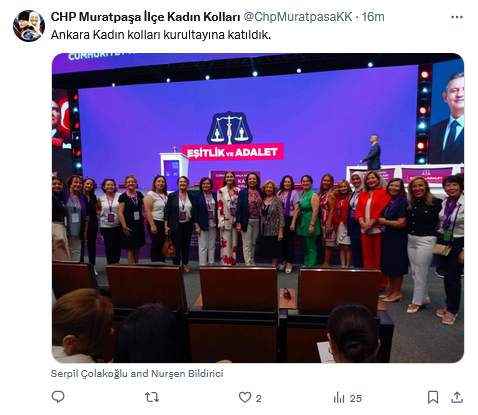 Chp Kadın Kolları Kurultayı Yapılıyor! İki Aday Çekildi 3