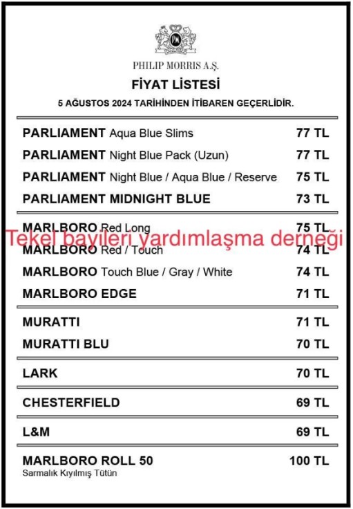 Sigara fiyatlarına büyük zam: İşte yeni fiyatlar