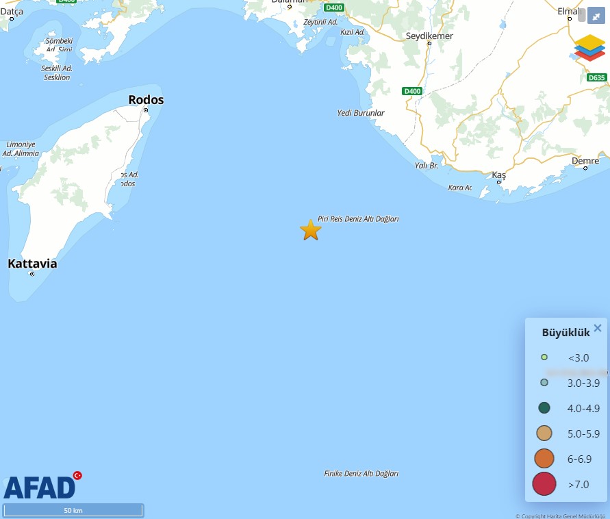 Son dakika: Antalya'da Deprem!