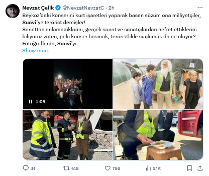 Mhp Hedef Göstermişti Suavi'ye Konserde Saldırı Girişimi! İlk Açıklama Geldi  2