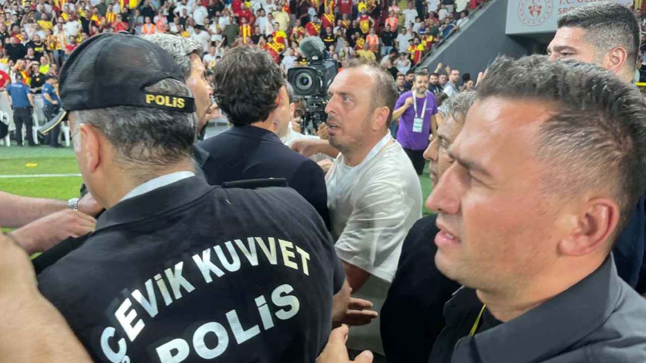 Ali Koç'u düşüren Göztepe yöneticisi özür diledi