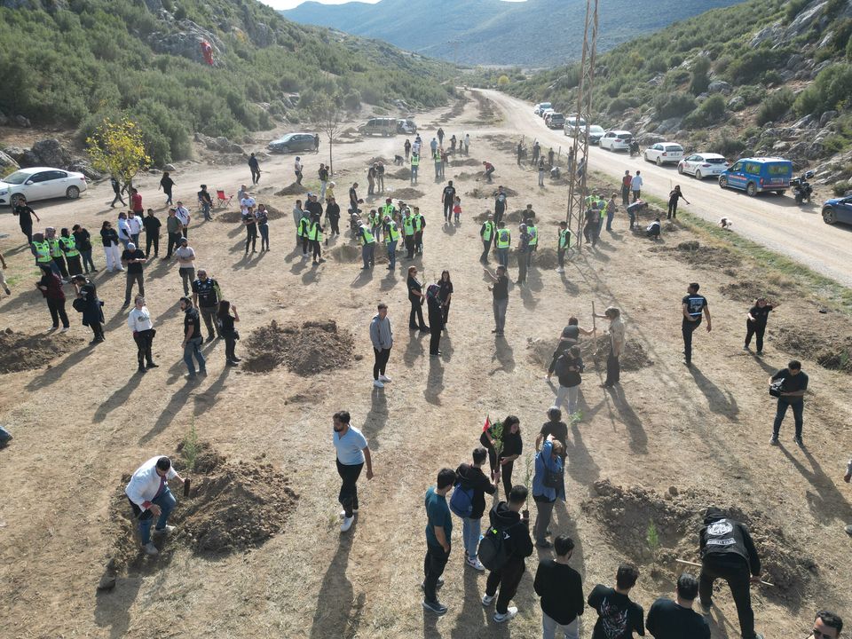 Burdur'da Şehit Polis Şeyda Yılmaz Hatıra Ormanı Kuruldu 2