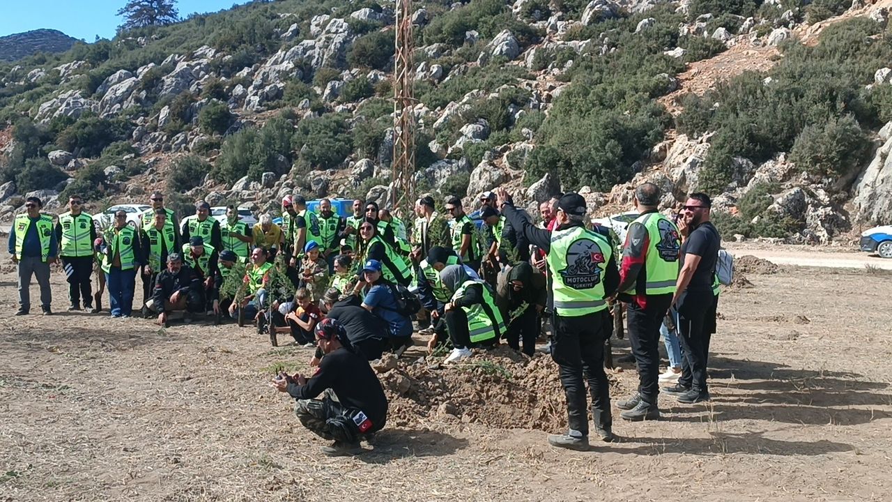 Burdur'da Şehit Polis Şeyda Yılmaz Hatıra Ormanı Kuruldu 5