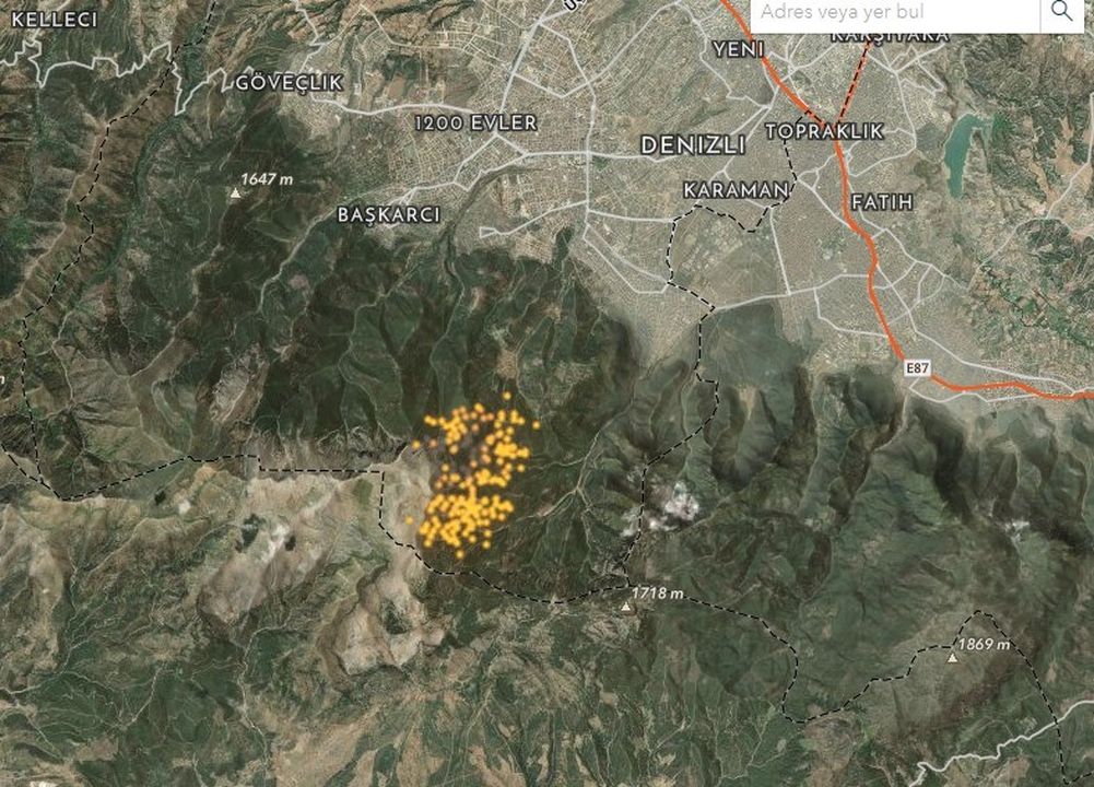 Denizli Ormanları 5 Gündür Cayır Cayır Yanıyor! 4