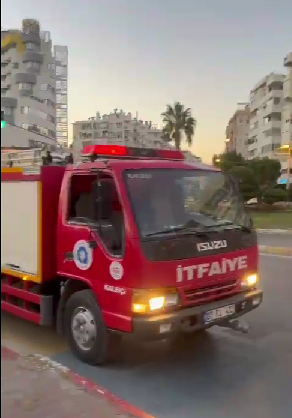 Antalya Korku Dolu Anlar Falezlerde Yangın Çıktı