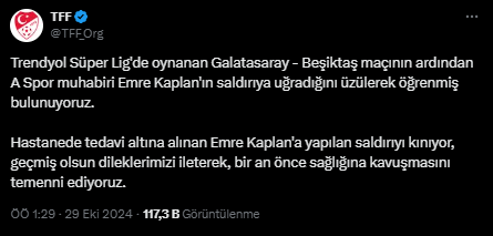 Galatasaray-Beşiktaş Derbisinin Ardından Muhabir Emre Kaplan'a Saldırı!