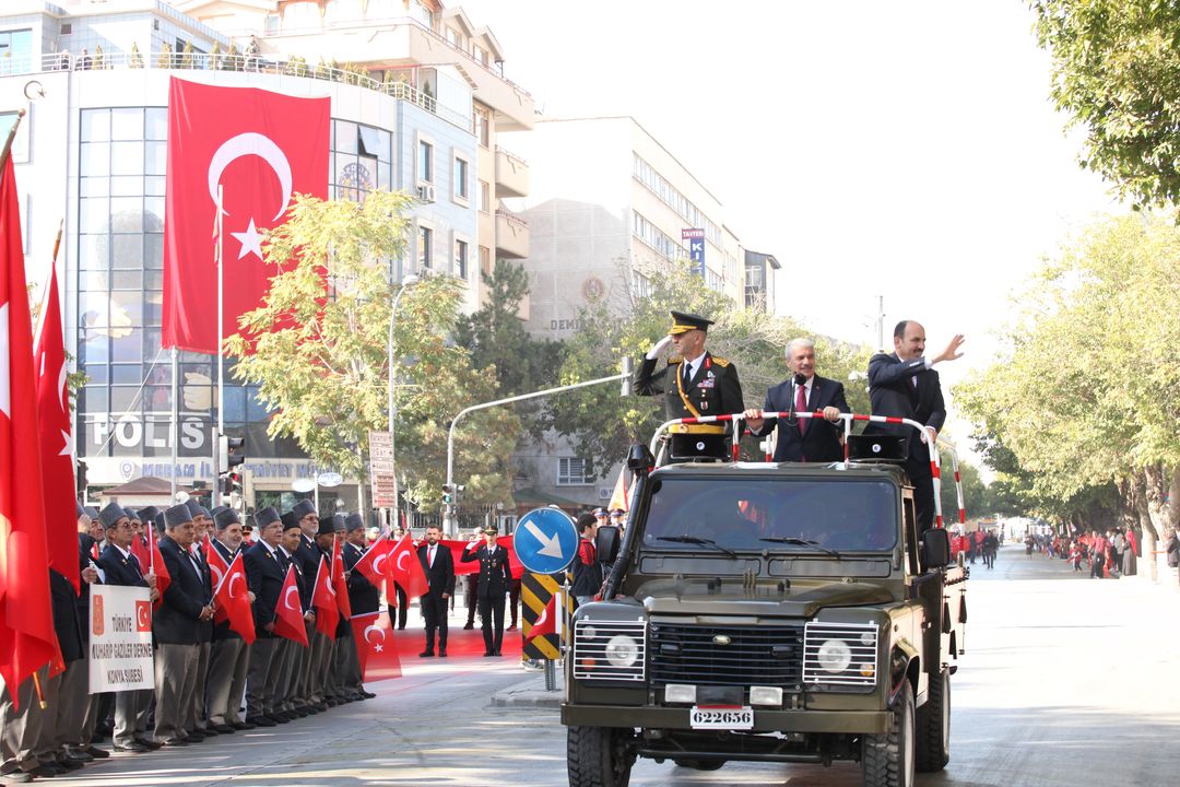 Konya'da 29 Ekim Cumhuriyet Bayramı Coşkuyla Kutlandı 3