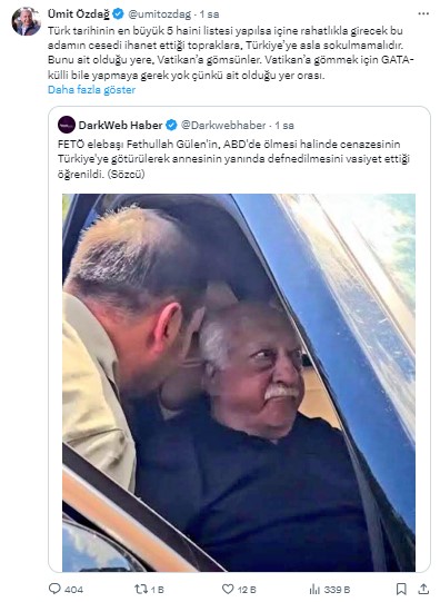 Siyasilerden Gülen Paylaşımları Kötü Bilirdik 3