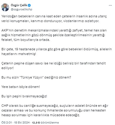 Siyasilerden Yenidoğan Çetesine Tepkiler Büyüyor 3