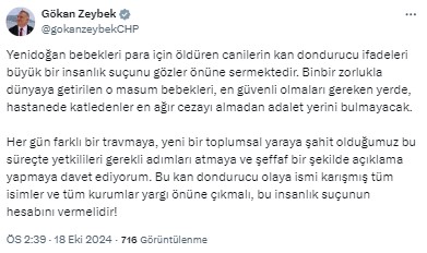 Siyasilerden Yenidoğan Çetesine Tepkiler Büyüyor 4