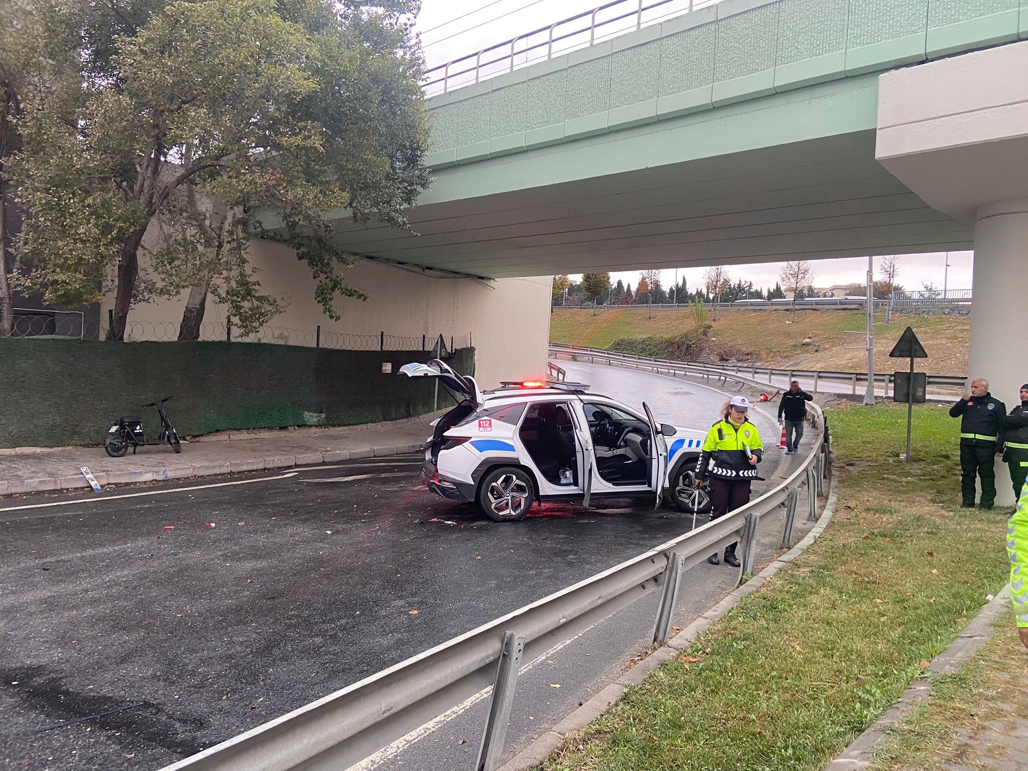 İstanbul'da Feci Kaza: 1 Polis Şehit Oldu