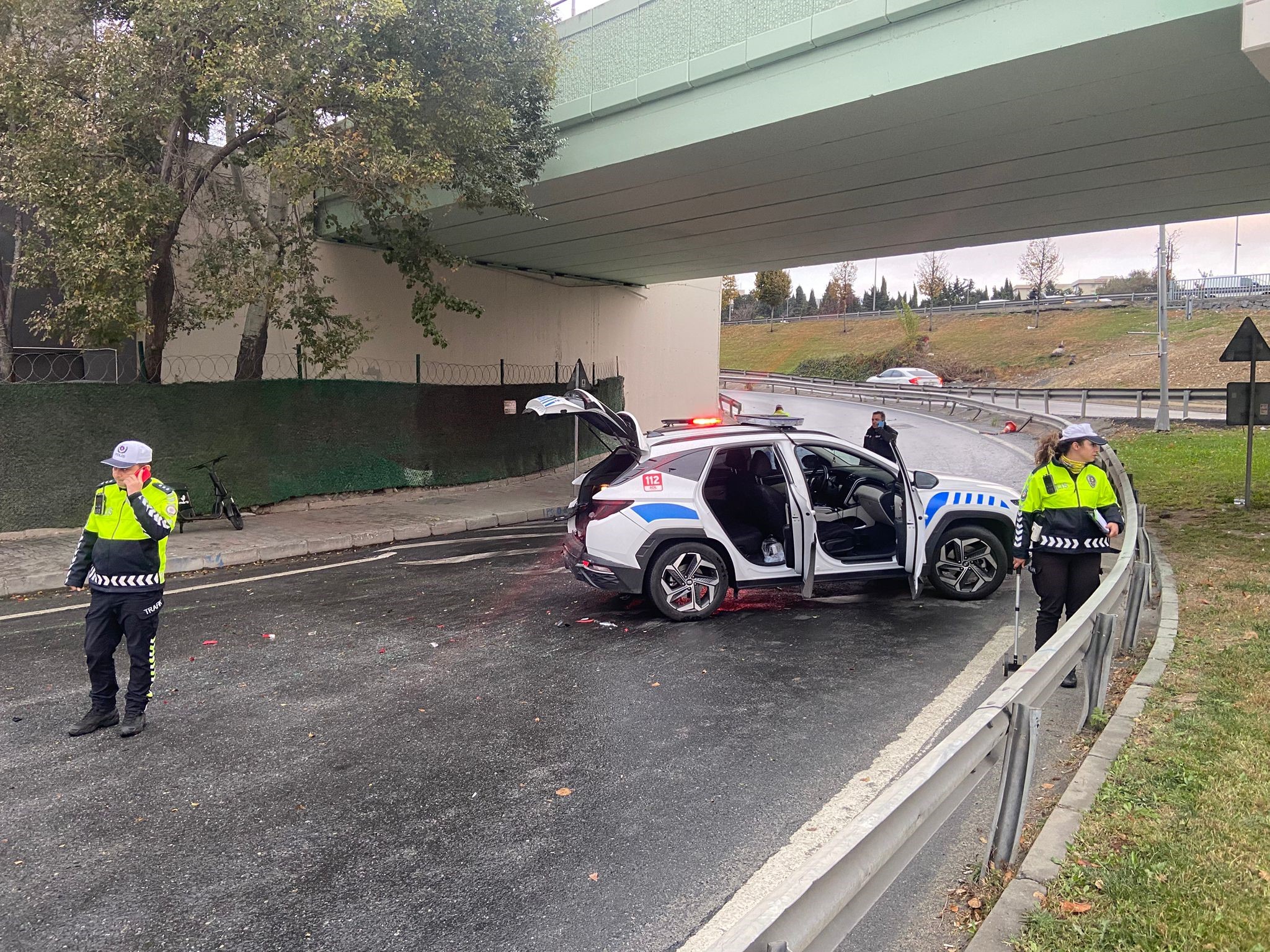 İstanbul'da Feci Kaza: 1 Polis Şehit Oldu