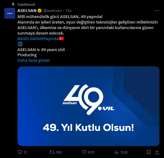 Aselsan 49 Yılı Geride Bıraktı 2