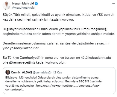 B M O Nasuh Mahrukinin Tutuklanmasını Kınadı 2