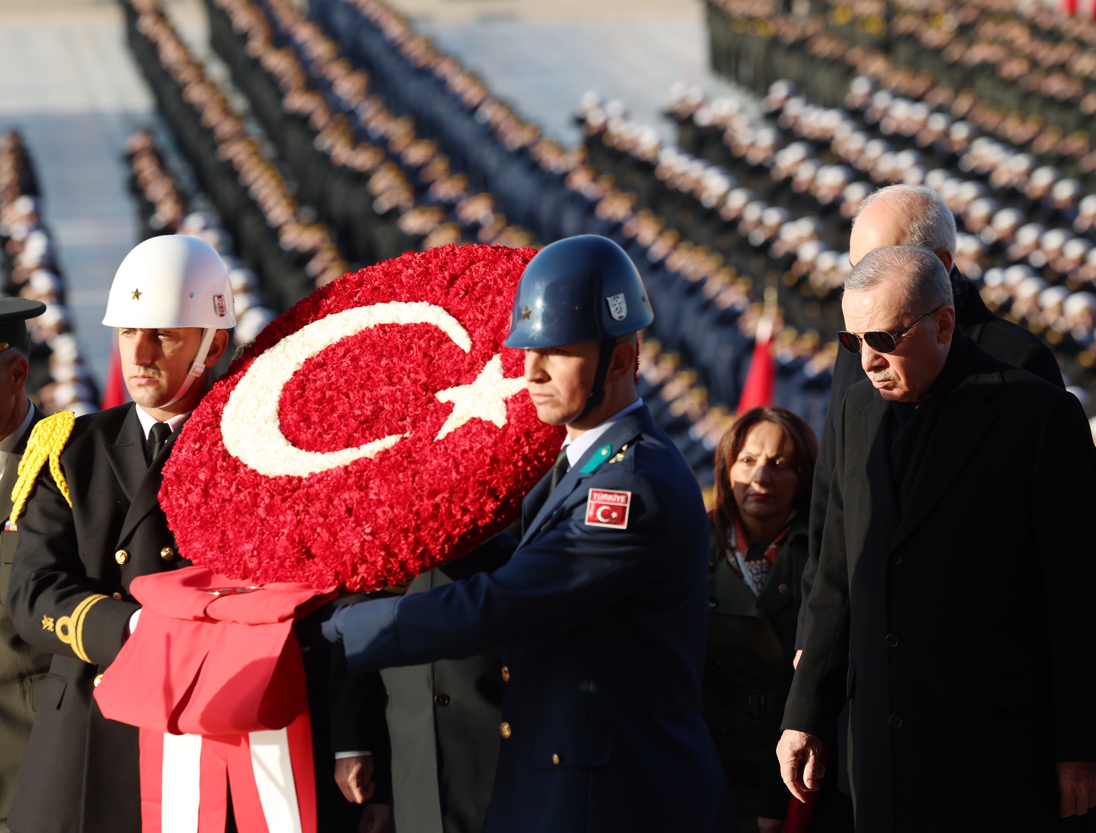 Büyük Önder Atatürk Vefatının 86. Yılında Anıtkabir'de Anıldı