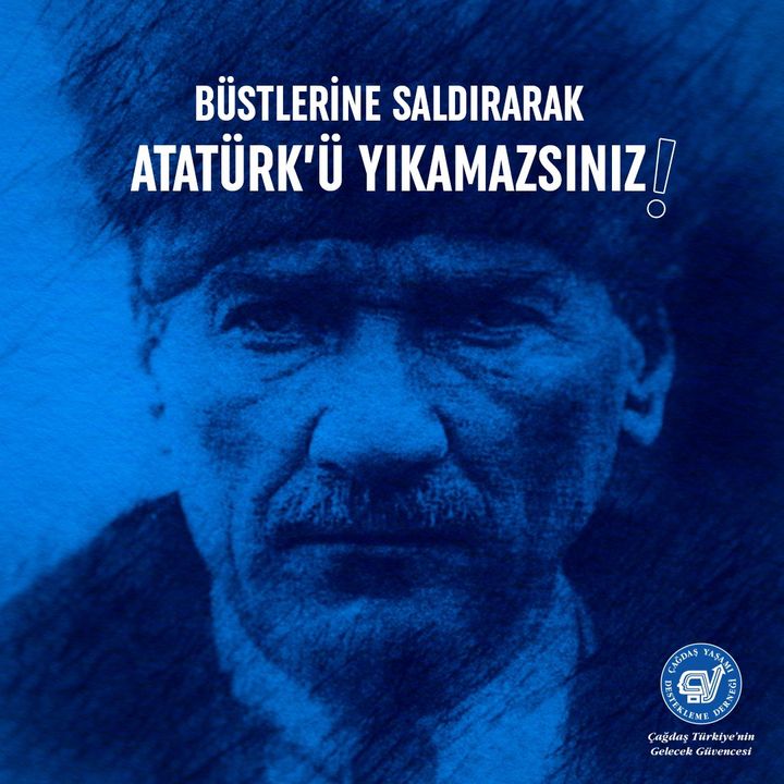 Çydd Büstlerine Saldırarak Atatürk'ü Yıkamazsınız 2 Result