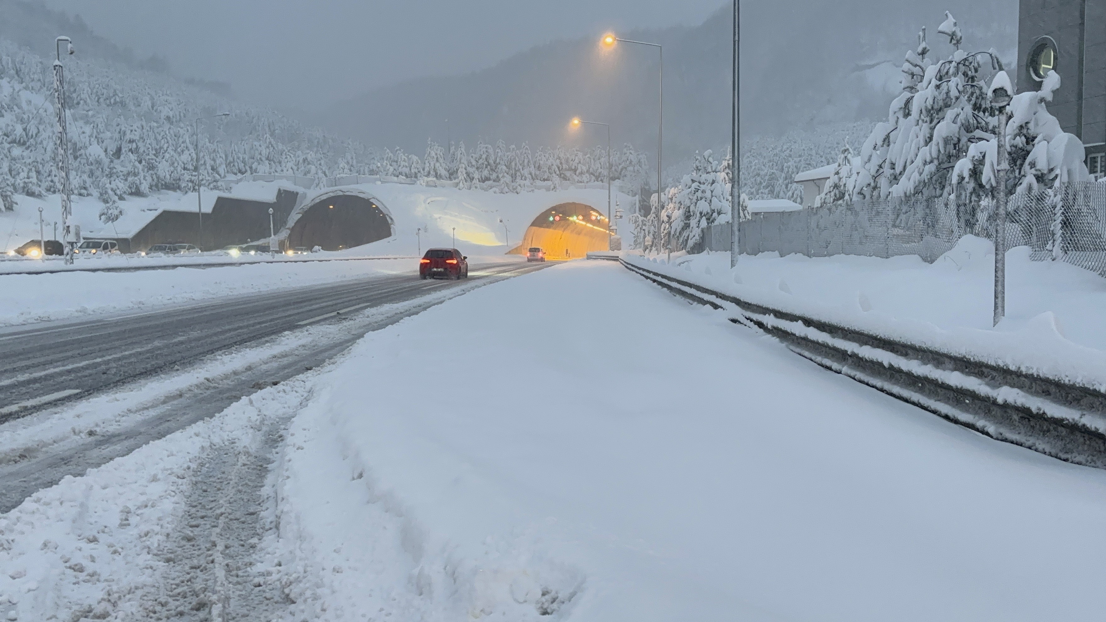 Bolu Dağı’nda Kartpostallık Görüntüler