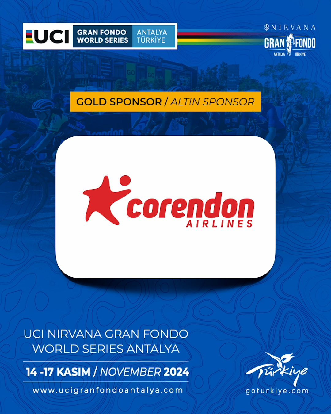 Corendon Airlines X Uci Nirvana Gran Fondo World Series