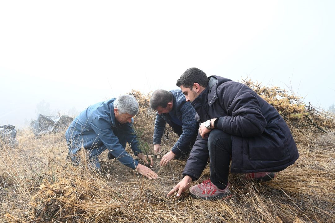 Isparta Gölcük Tabiat Parkı'na Yeni Fidanlar Dikildi 2