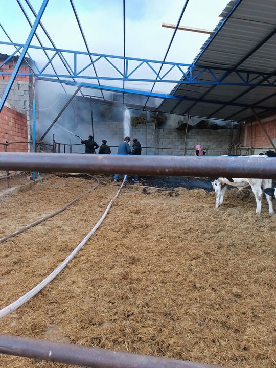 Isparta Yalvaçta Besihane Yandı 4