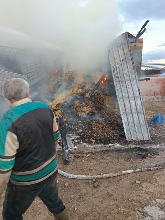 Isparta Yalvaçta Besihane Yandı 5