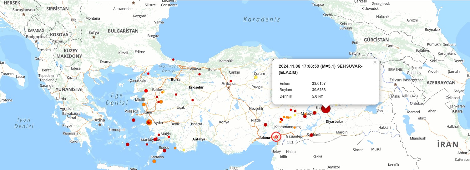 Kandilli Depremin Büyüklüğünü 5.1 Olarak Güncelledi