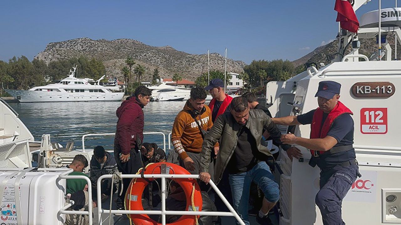 Marmaris’te 2 Göçmen Kaçakçılığı Şüphelisi Gözaltında