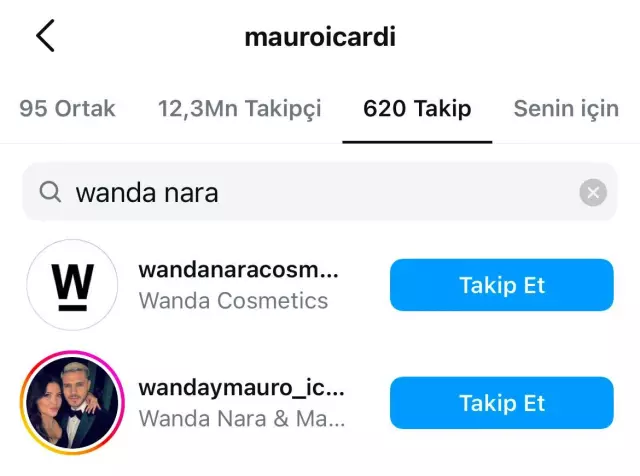 Mauro Icardi Wanda Nara Yi Takipten Cikti 18003171 9263 M