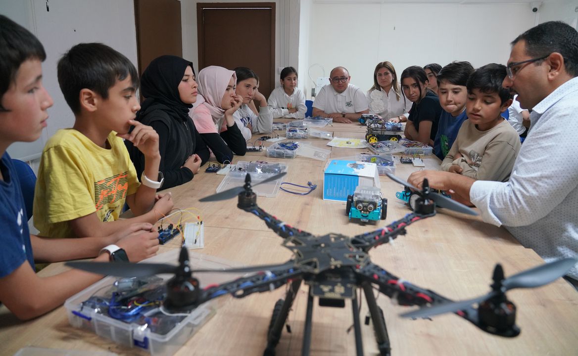 Mersin'de Yörük Çocukları Robotik Kodlama Öğrend 5