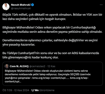 Nasuh Mahruki'nin Tutukluluğuna İtiraz Edildi