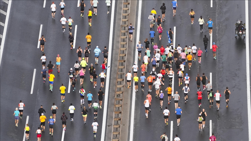 46. İstanbul Maratonu’nda Coşku Dolu Anlar Yaşandı