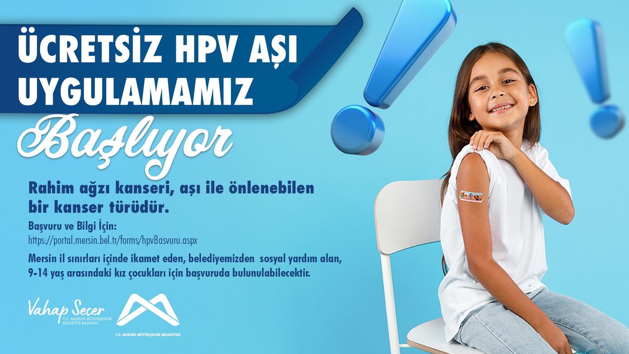 Ücretsiz Hpv Aşısı Uygulamasına Mersin De Katıldı! 2