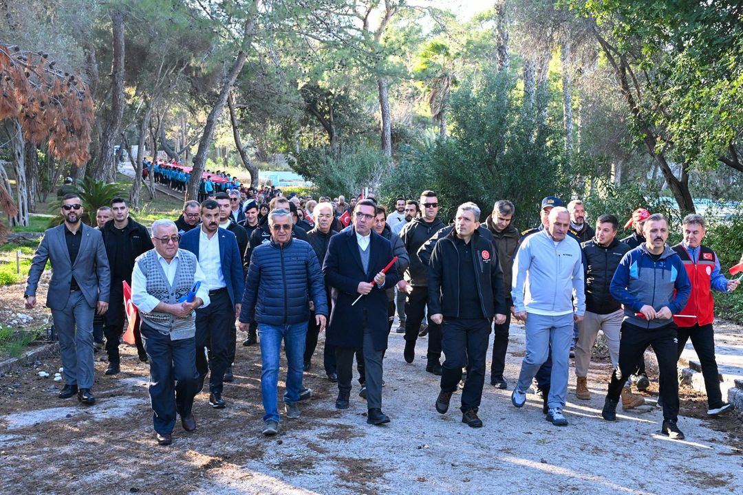 Antalya Kahramanı Mustafa Ertuğrul Aker'in İzinde Yürüdüler 6