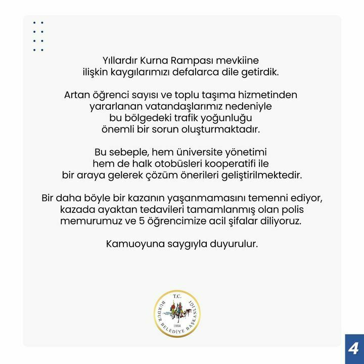 Burdur Belediyesi O Kazayla İlgili Açıklama Yaptı! Halk Otobüsü Arızalı Mıydı 4