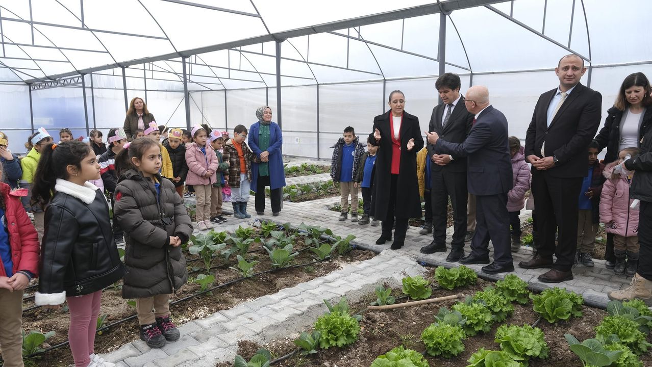 Burdur Valisi Baydar Bilgihan Öğrencilerle Hasada Katıldı 5