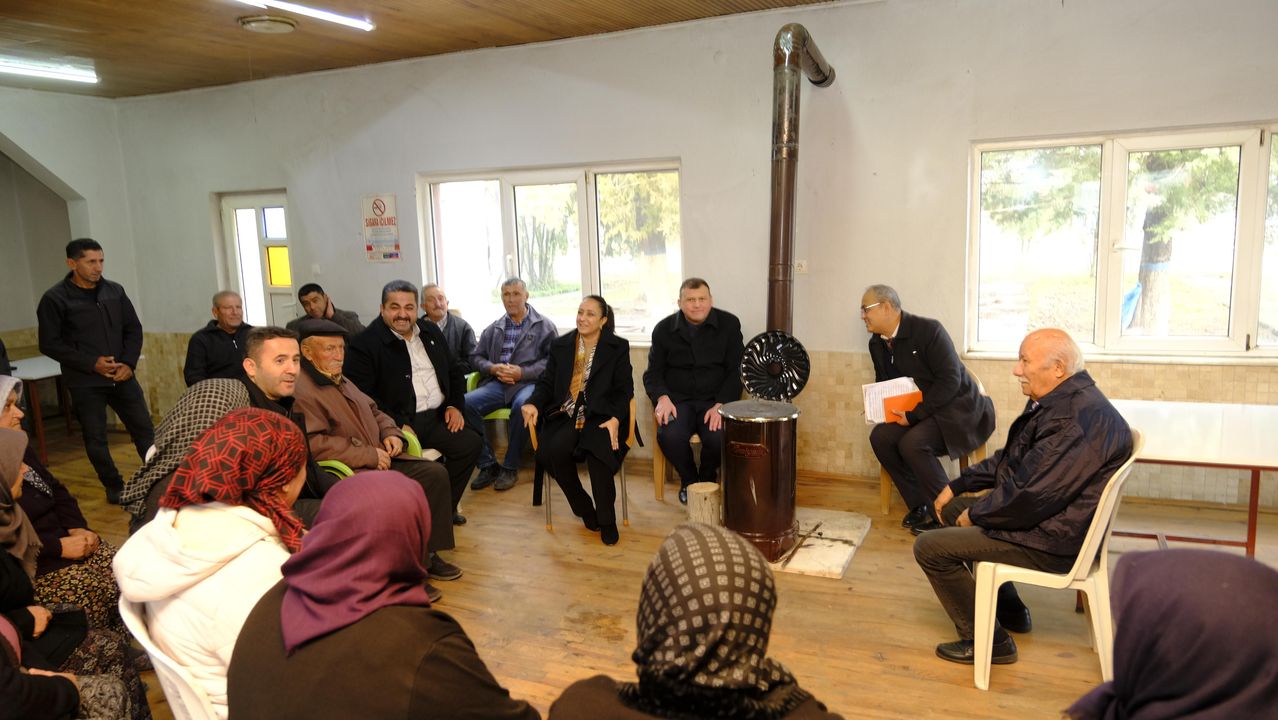 Burdur'da Vali Baydar Bilgihan'dan 9 Köye Ziyaret 3