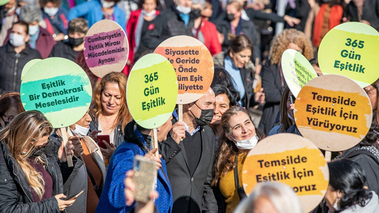 Eşit temsil arayışına Antalya'dan destek