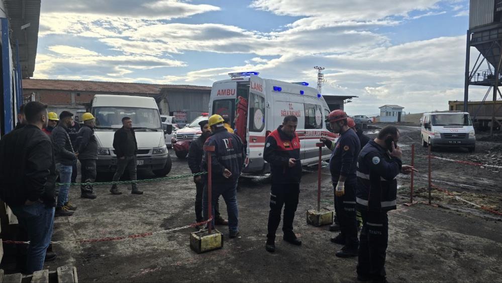 Amasya'da Maden Ocağında Göçük! 1 Yaralı 2