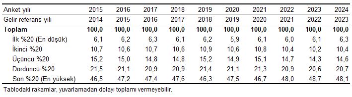 2024 Gelir Dağılımı İstatistikleri! Türkiye’de Gelir Eşitsizliği Azaldı mı?