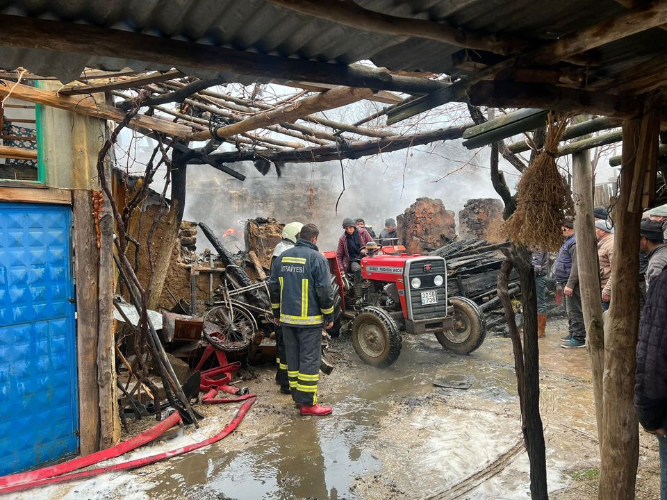 Isparta Çaltı Köyü'nde Yangın Çıktı! Tarım Aletleri Küle Döndü 2