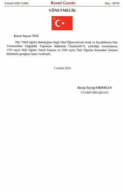 Öğrenci Formaları İçin Kritik Karar Resmi Gazetede Velilerin Yüzü Güldü 2