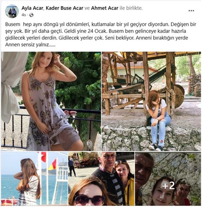 6 Yıl Önce Kemer'deki Hortumda Kaybolmuştu! Buse'nin Annesinden Acı Paylaşım 2