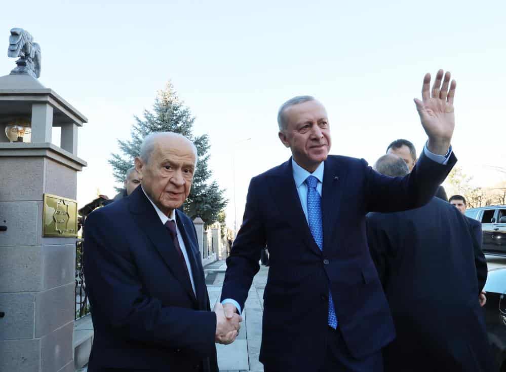 Erdoğan Bahçeli Görüşmesi Sona Erdi! Görüşmede Neler Oldu?