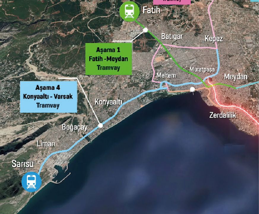 Antalya 4. Etap Tramvay Hattı Cumhurbaşkanı Onayı Bekliyor  3