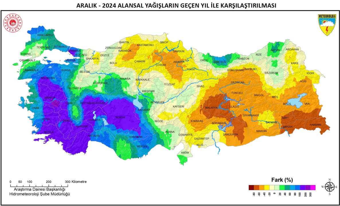 Antalya Burdur Ve Isparta'da 15 Yılın Yağış Rekoru Kırıldı 2