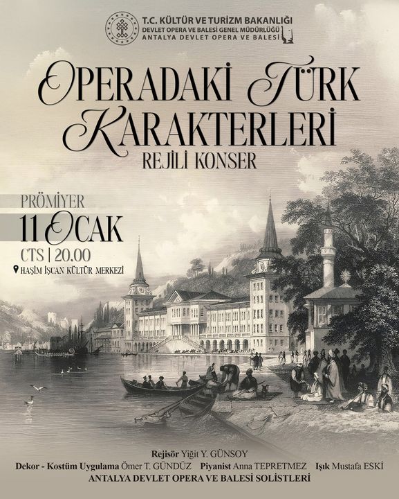 Antalya Dob'tan Operadaki Türk Karakterleri Konseri 2